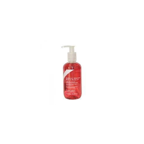 Lycon Масло SoBerry Massage & Bath Oil для Ванны и Массажа с Клубникой, Миндалем и Витамином Е, 250 мл
