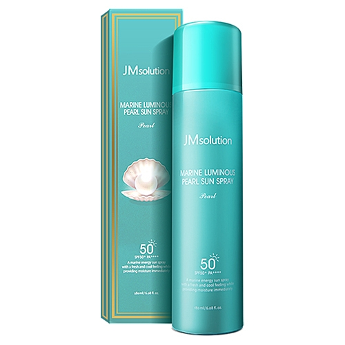 Jmsolution Спрей Marine Luminous Pearl Deep Sun Spray Солнцезащитный с Морскими Минералами, 180 мл