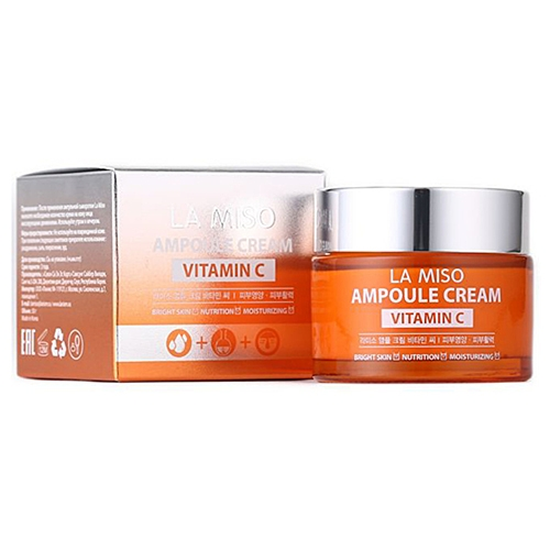La Miso Крем Ampoule Cream Vitamin C Ампульный с Витамином С, 50 мл