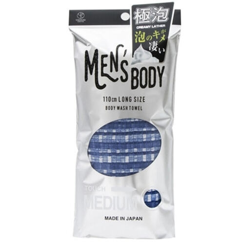Yokozuna Мочалка-Полотенце Men's Body Medium для Мужчин Средней Жёсткости, 28Х110 см, 1шт