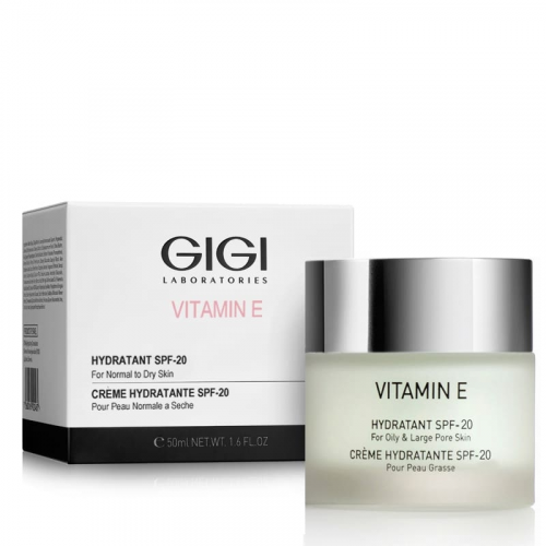 GIGI Крем E Moisturizer for Dry Skin Увлажняющий для Сухой Кожи, 50 мл