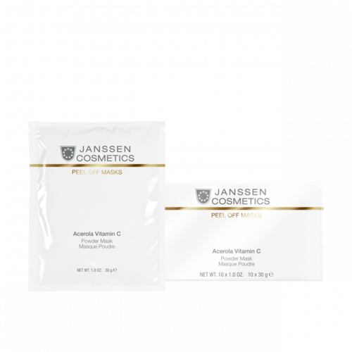 JANSSEN COSMETICS Маска Acerola Vitamin C Powder Mask Розовая с Ацеролой (Вишней) и Витамином с, 500г