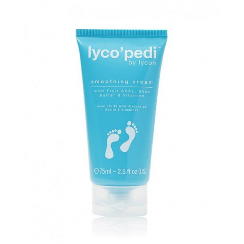 Lycon Крем Lyco'Pedi Smoothing Cream Питательный с Фруктовыми Кислотами, Коллагеном, Витамином Е, Маслом Ши, 75 мл