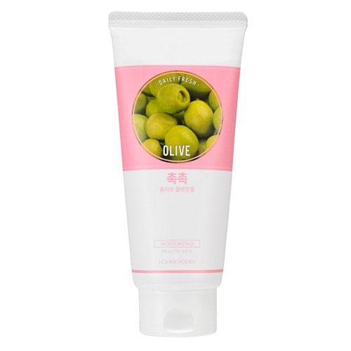 Holika Holika Пенка Daily Fresh Olive Cleansing Foam Очищающая для Лица Дэйли Фреш Олива Увлажняющая, 150 мл