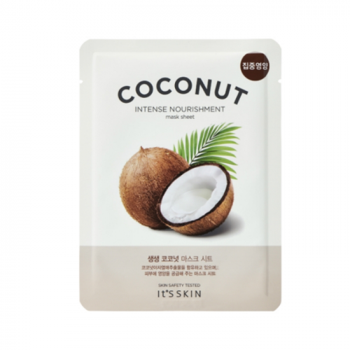 It's Skin Маска The Fresh Mask Sheet Coconut Увлажняющая Тканевая с Кокосом, 18г