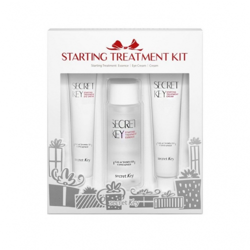 Secret Key Набор Starting Treatment Kit Крем для Кожи вокруг Глаз, Крем для Лица, Эссенция для Лица, 50 мл+15г+25г