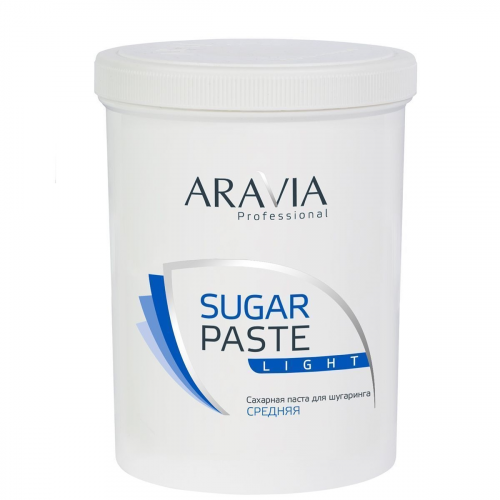 ARAVIA Паста Sugar Paste Сахарная для Депиляции Легкая Средней Консистенции, 1500г
