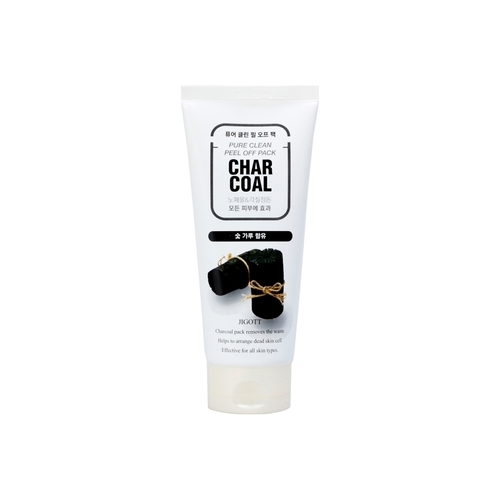 JIGOTT Маска-Пленка Char Coal Pure Clean Peel Off Pack Очищающая Угольная, 180 мл