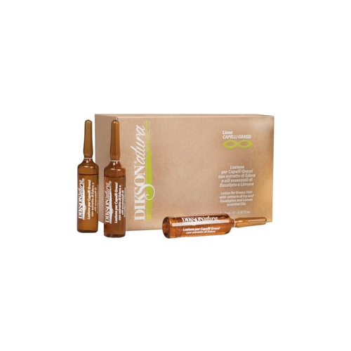 Dikson Ампулы Natura Lotion For Oily Hair With Ivy Extract с Экстрактом Плюща, 8*8 мл