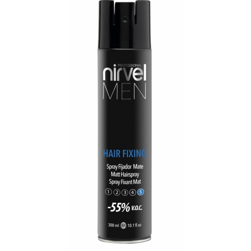 Nirvel Professional Лак Hair Fixing Матирующий для Волос Экстрасильной Фиксации, 400 мл