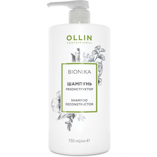 OLLIN PROFESSIONAL Шампунь BioNika Shampoo Reconstructor Реконструктор, 750 мл