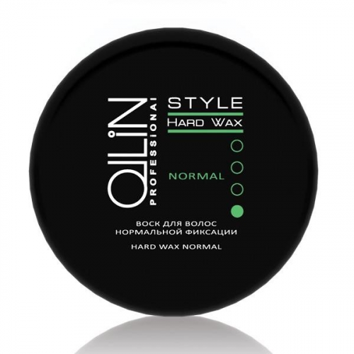 OLLIN PROFESSIONAL Воск Hard Wax Normal для Волос Нормальной Фиксации, 50 г (75 мл)