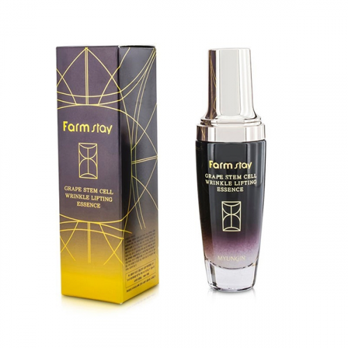 FarmStay Сыворотка Grape Stem Cell Wrinkle Lifting Essence с Лифтинг-Эффектом Фитостволовыми Клетками Винограда, 50 мл