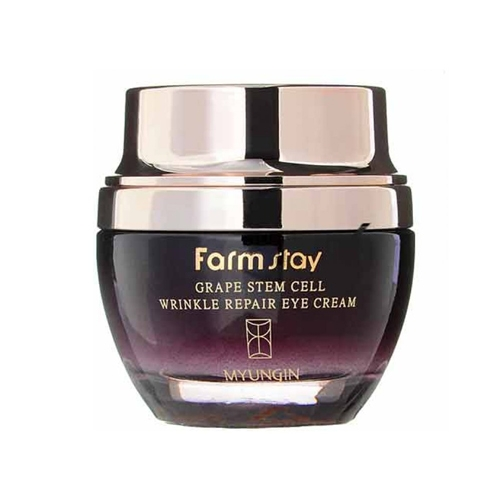 FarmStay Крем Grape Stem Cell Wrinkle Repair Eye Cream Восстанавливающий для Глаз с Фитостволовыми Клетками Винограда, 50 мл