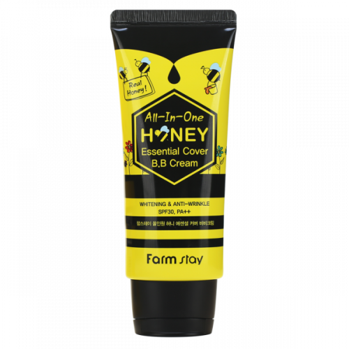 FarmStay ВВ Крем All-In-One Honey Essential Cover B.B Cream с Экстрактом Меда SPF 30/PA++ 50г