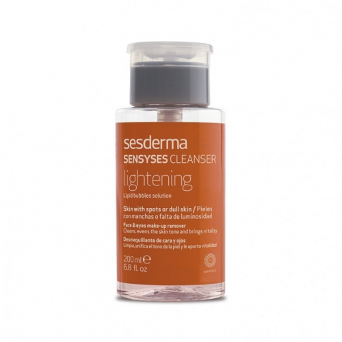 Sesderma Лосьон Sensyses Cleancer Lightening Липосомальный для Снятия Макияжа для Пигментированной и Тусклой Кожи, 200 мл