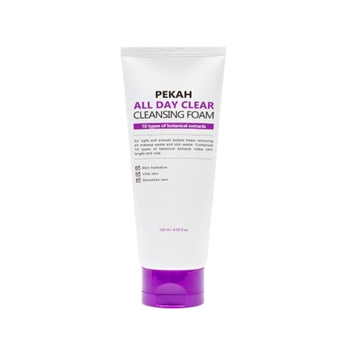 Pekah Пенка All Day Clear Очищающая для Умывания, 120 мл