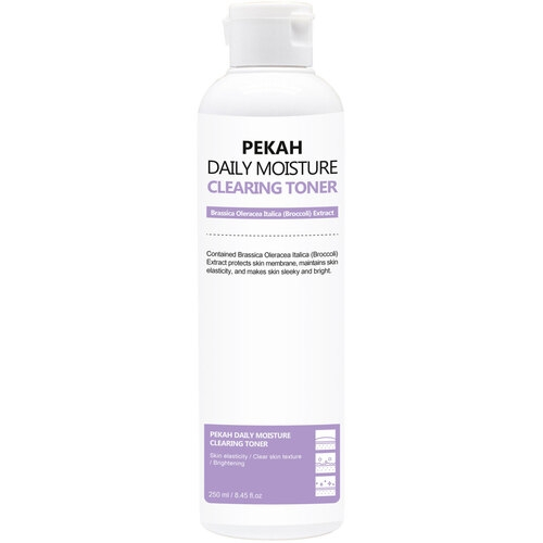 Pekah Тонер Daily Moistur для Лица Глубоко Очищающий с Экстрактом Спаржевой Капусты, 250 мл