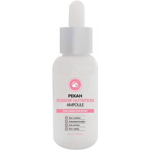Pekah Сыворотка Rosehip Nutrition Ampoule для Лица Ампульная с Экстрактом Шиповника, 50 мл