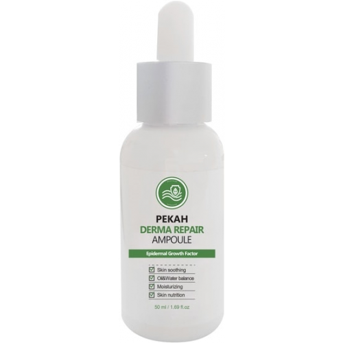 Pekah Сыворотка Derma Repair Ampoule для Лица Ампульная Восстанавливающая с Пептидами, 50 мл