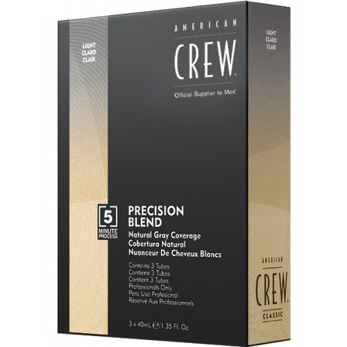 American Crew Краска для Седых Волос Precision Blend Блонд 7/8, 3x40 мл