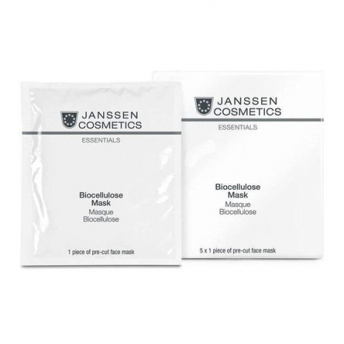 JANSSEN COSMETICS Лифтинг-Маска Biocellulose Mask Интенсивно-Увлажняющая Биоцеллюлозная, 5 шт