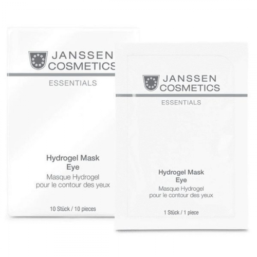 JANSSEN COSMETICS Гидрогель-Патчи Hydrogel Mask Eye для Кожи вокруг Глаз Укрепляющие, 10 шт