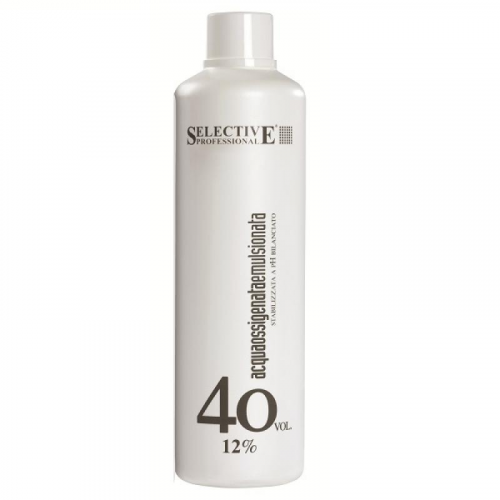Selective Professional Оксигент Aqua Ossigenata Emulsionata для Олигоминеральной Крем-Краски 12%, 1000 мл