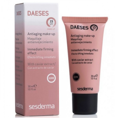 Sesderma Крем Daeses Antiaging Make Up SPF 15 Dore Омолаживающий Тональный Темный Тон, 30 мл