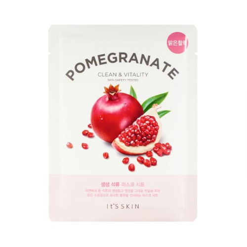 It's Skin Маска The Fresh Pomegrante Mask Sheet Укрепляющая Тканевая с Гранатом, 20г