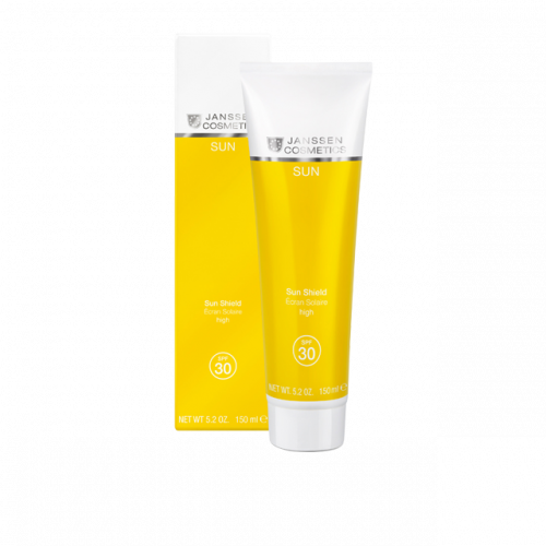 JANSSEN COSMETICS Эмульсия Sun Shield SPF 30 Солнцезащитная для Лица и Тела Spf 30, 150 мл