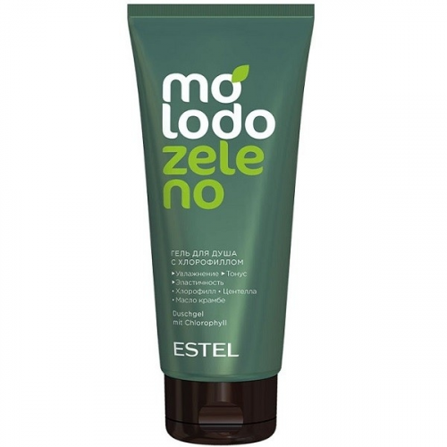 ESTEL Гель Molodo-Zeleno для Душа с Хлорофиллом, 200 мл