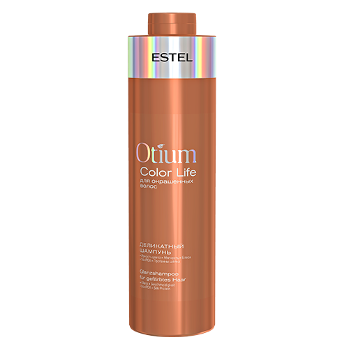 ESTEL Шампунь Otium Color Life Деликатный для Окрашенных Волос, 1000 мл