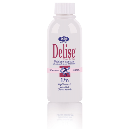 Lisap Лосьон Delise 1N Wave Lotion for Natural Hair для Химической Завивки - для Натуральных Волос, 250 мл