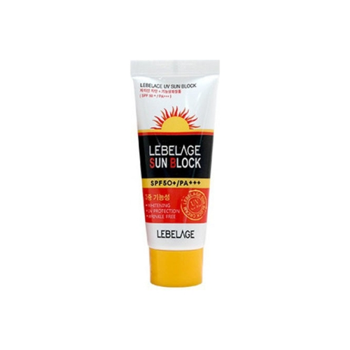 Lebelage Крем UV Sun Block SPF 50+/PA+++ для Лица Солнцезащитный, 70 мл