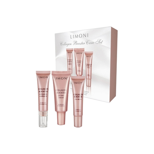 Limoni Мини-Набор Collagen Booster Care Set с Коллагеном, 2*25 мл+15 мл