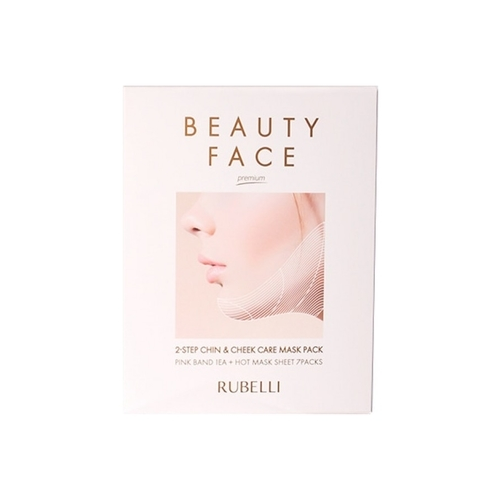 Rubelli Набор Beauty Face Hot Mask Sheet Сменных Масок для Подтяжки Контура Лица, 7 шт*20 мл