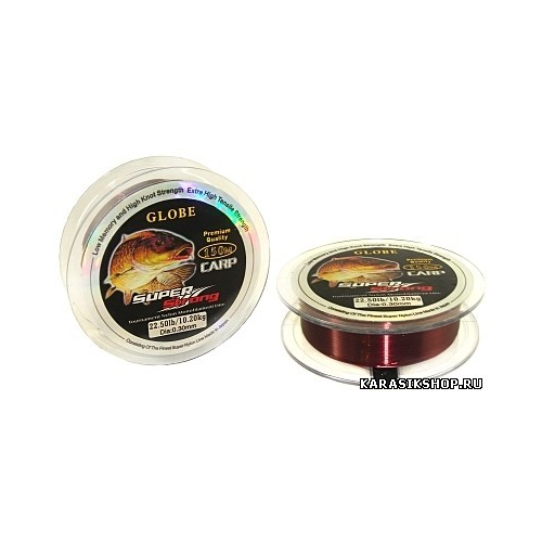 Леска Globe Super Strong 150 м 0,30 мм 10,2 кг Л01-00105