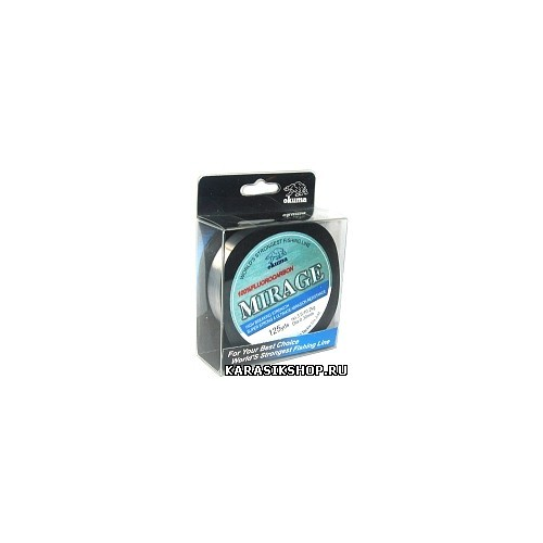 Леска Globe Mirage 114 м 0,16 мм 3,1 кг (флюорокарбон) Л01-00081
