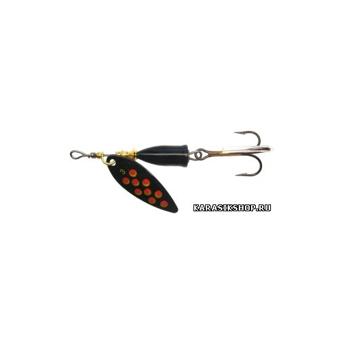 Блесна Red Fox Long 5191/2 #194 черно-красная П01-01547