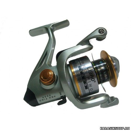 Катушка Libao Pro Fino 3000 9+1 bb, (пластм. + металл. шпули) К01-00200