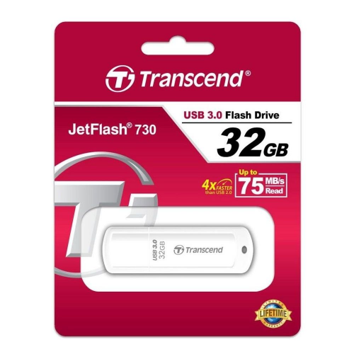 Флешка Transcend JetFlash 730 32Gb белый
