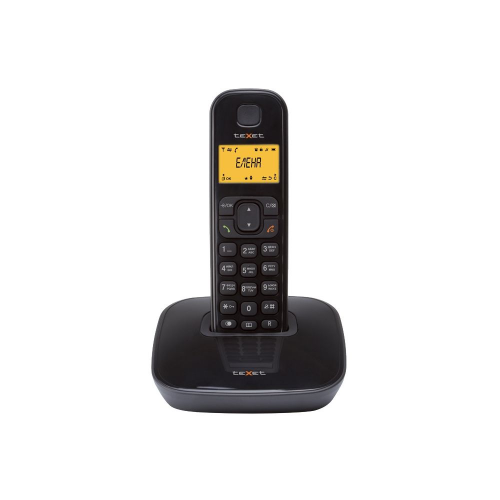 Телефон беспроводной DECT Texet TX-D6705A чёрный
