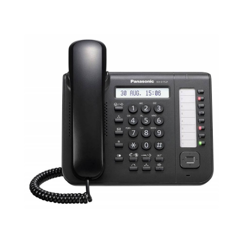 Системный телефон Panasonic KX-DT521RUB чёрный