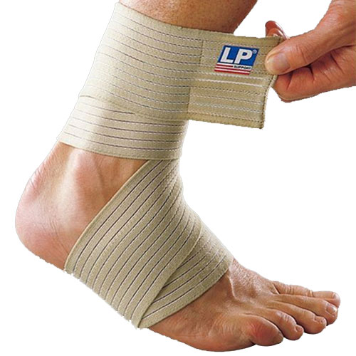 Компрессионный эластичный бинт для голеностопа LP Ankle Wrap