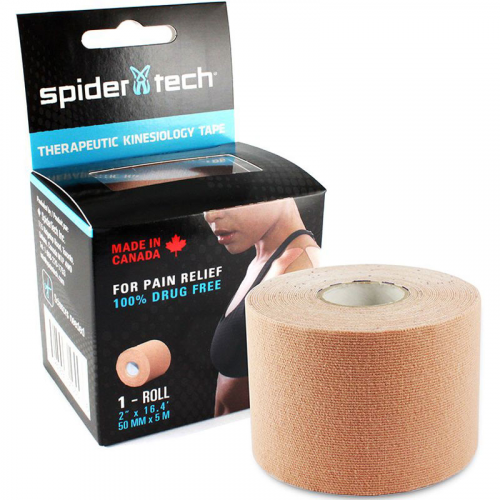 Кинезио тейп Spider Tech SpiderTape Single Roll Box (5 см x 5 м)