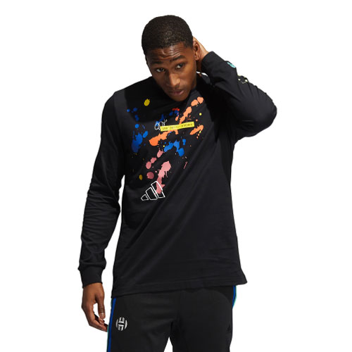 Мужской лонгслив adidas Harden Vol. 5 Long-Sleeve Crew