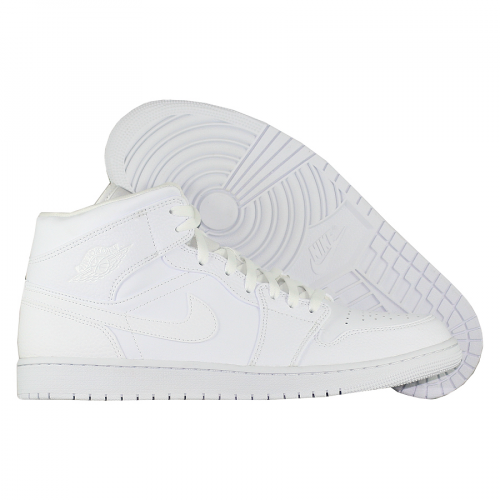 Кроссовки Air Jordan 1 Mid "Tripple White"