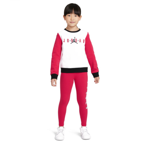 Детский спортивный костюм Air Jordan Little Kids&apos; Crew and Leggings Set