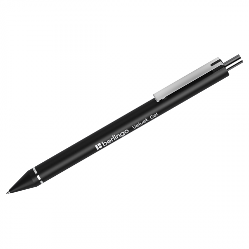 Ручка гелевая автоматическая Berlingo "Velvet gel" черная, 0,5 мм Brg-CGm_50065